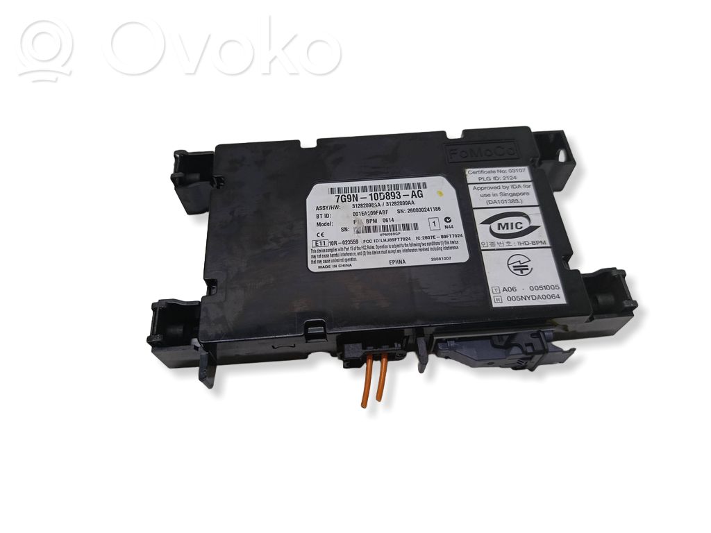 Bluetooth control unit module   7G9N10D893AG,31282098AA,31282099AA