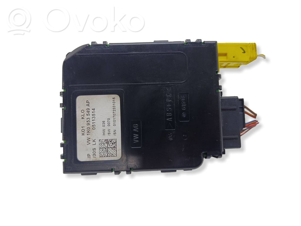 Sensor de ángulo de dirección   1K0953549AP,05113514