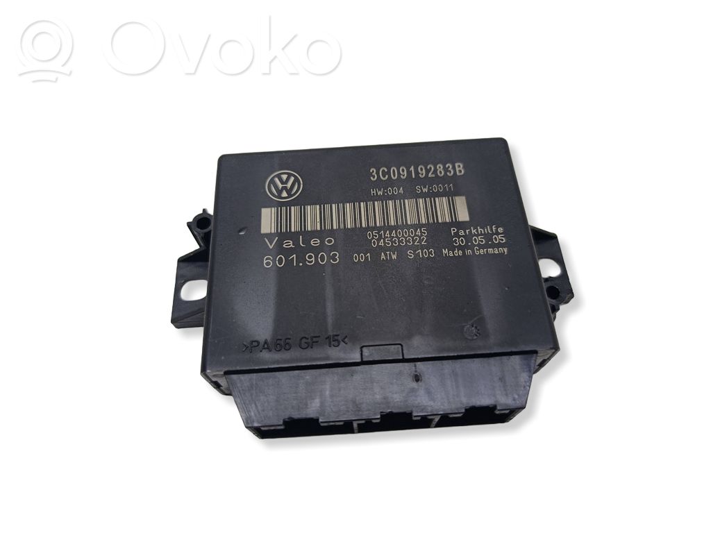 Volkswagen PASSAT B6 Unitate/modul de comandă parcare PDC 