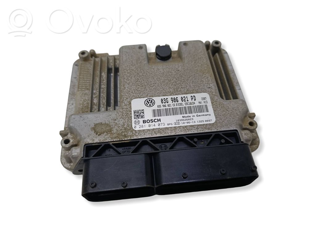 Engine control unit/module   03G906021PD,0281014073,03G906021CG,0281014073