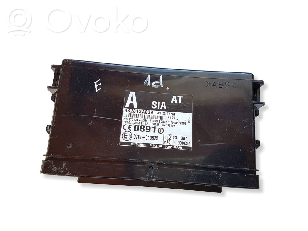 Module de commande suspension   88281XA03A,97RI010625