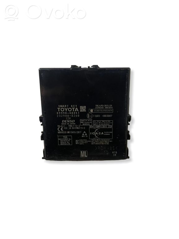 Lexus RX 450H Unitate/modul de control fără cheie (KESSY) 