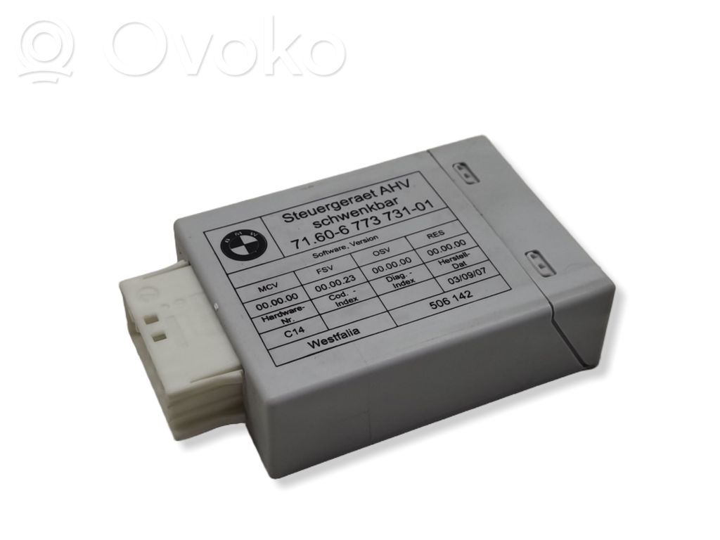 BMW 3 E90 E91 Tow bar trailer control unit/module 