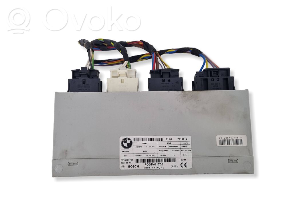 BMW 3 GT F34 Unitate/modul comandă hayon/portbagaj 