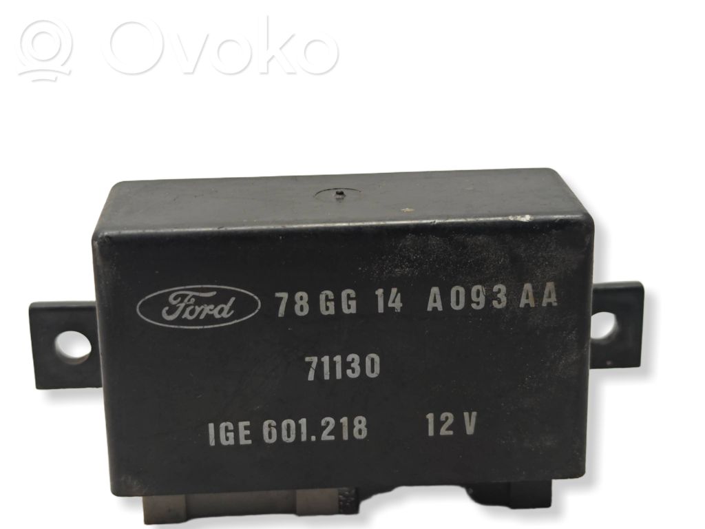 Ford Sierra Other control units/modules 