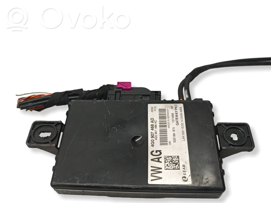 Gateway control module   4G0907468AD,1274388,535189870