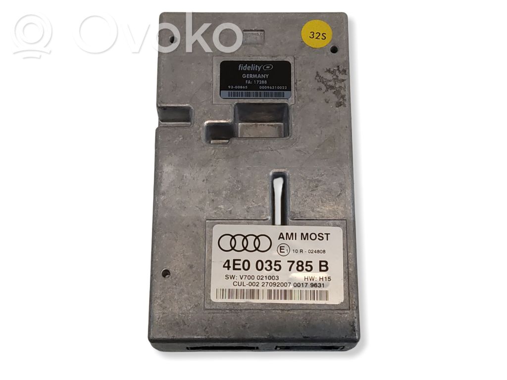 Audi A6 S6 C6 4F Head unit multimedia control 