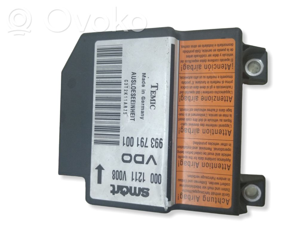 Smart ForTwo I Airbag control unit/module 