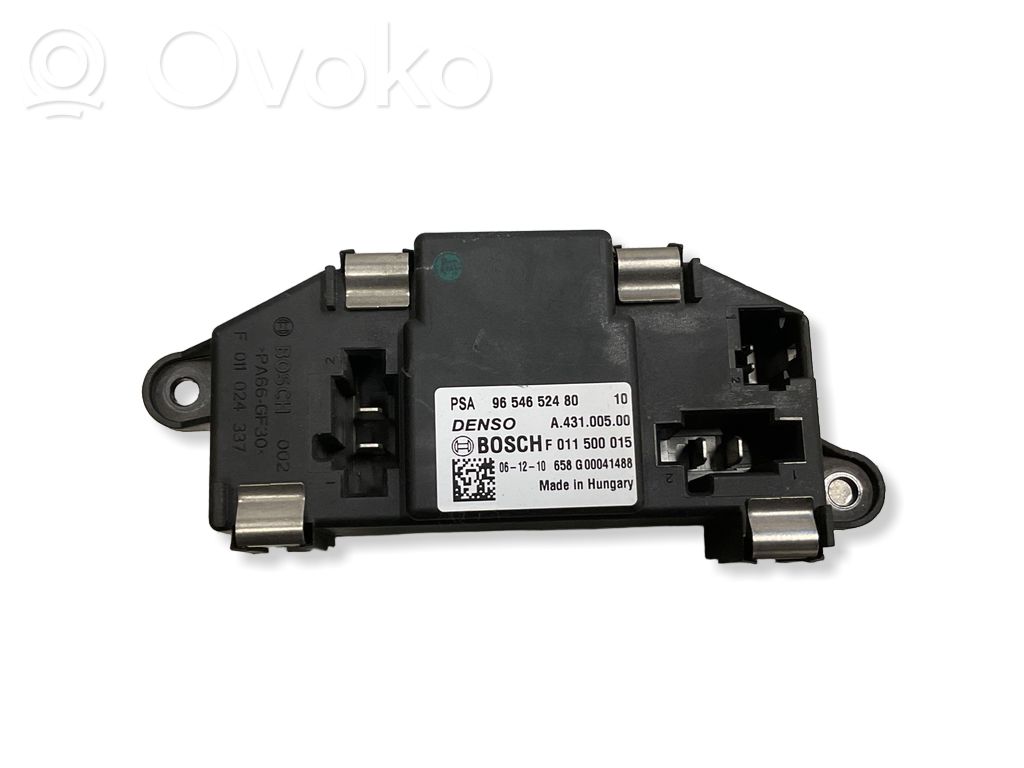 Citroen C4 I Picasso Rezystor / Opornik dmuchawy nawiewu 