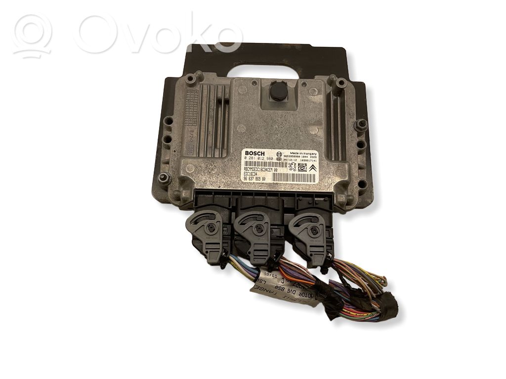 Citroen C4 I Picasso Unitate/modul de control motor 