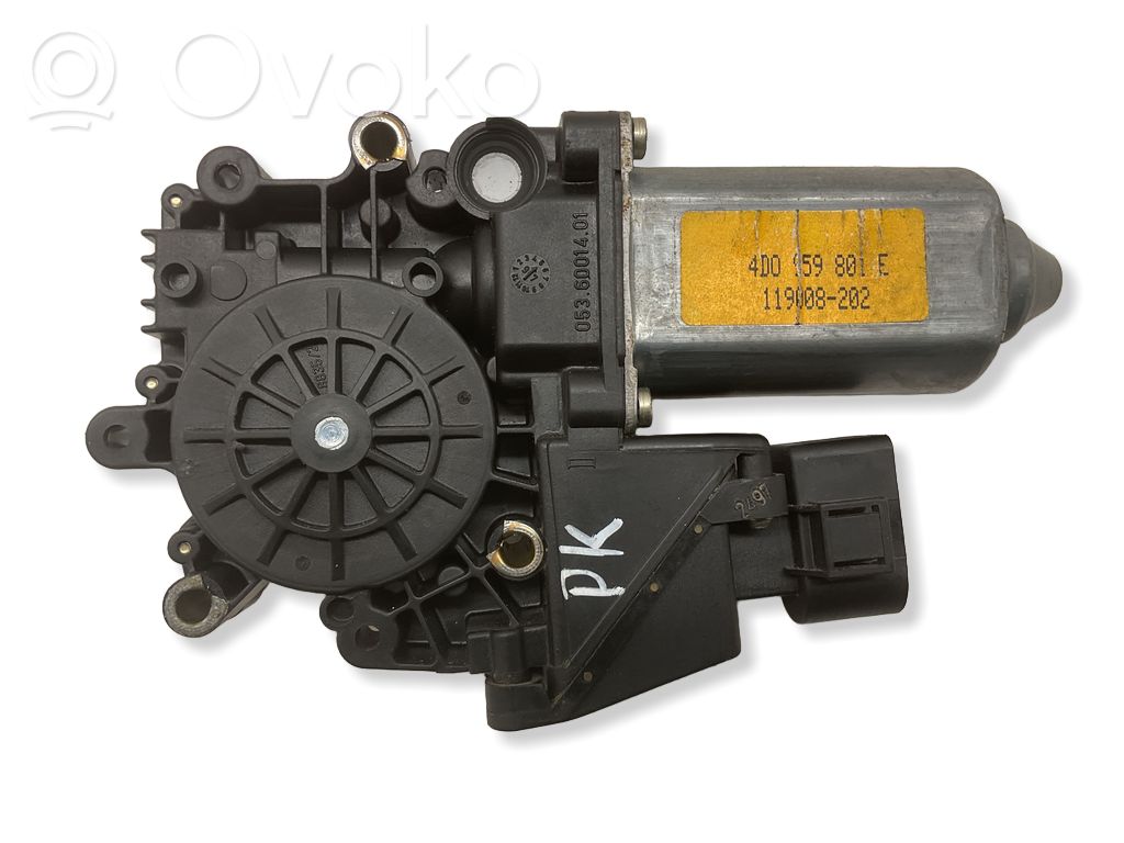 Audi A8 S8 D2 4D Silnik regulatora szyby drzwi przednich 