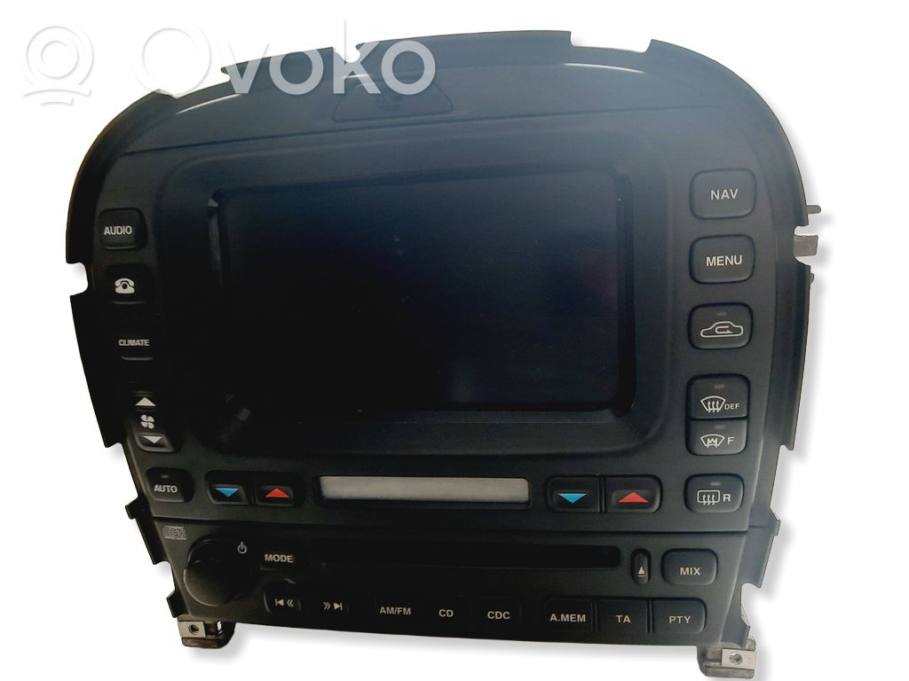 Jaguar S-Type Panel / Radioodtwarzacz CD/DVD/GPS 