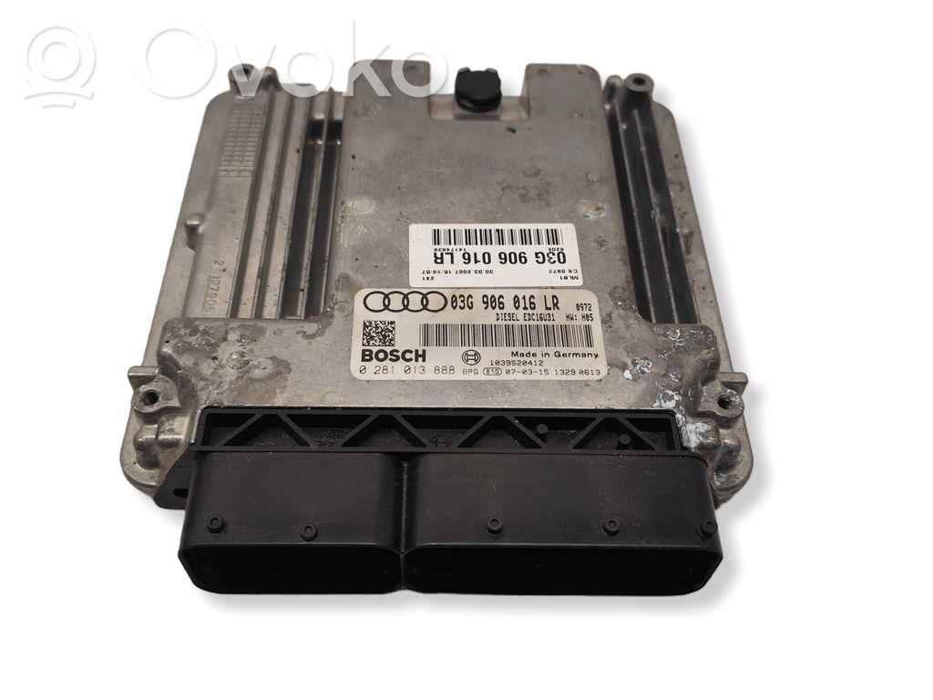 Engine control unit/module   03G906016LR,0281013888
