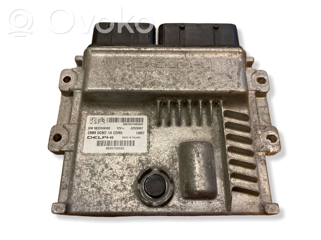 Fiat Scudo Engine control unit/module 