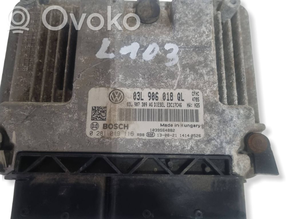 Audi A4 S4 B6 8E 8H Engine control unit/module 