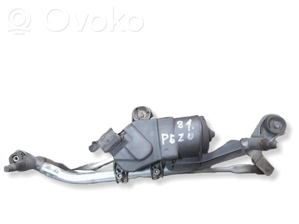 Peugeot 1007 Valytuvų mechanizmo komplektas 