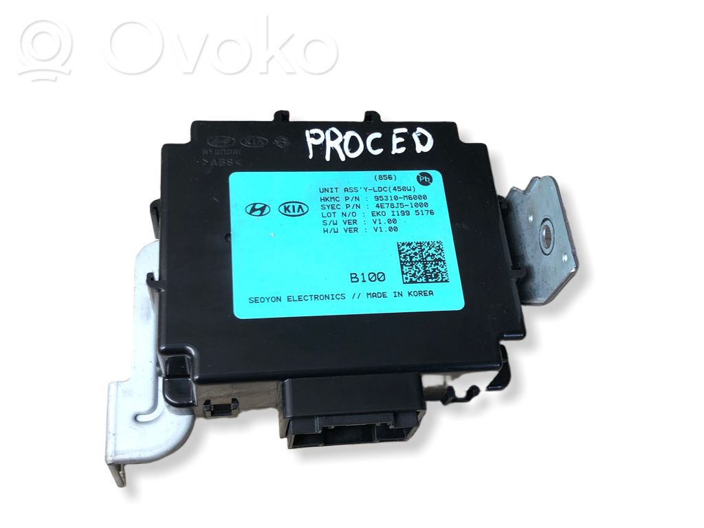 KIA Pro Cee'd III Engine control unit/module 