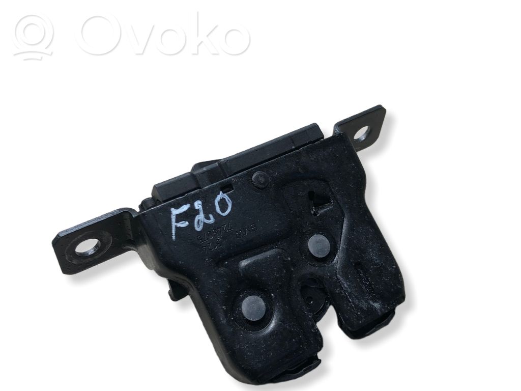 BMW 1 F20 F21 Zamek klapy tylnej / bagażnika 