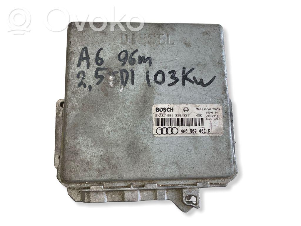 Audi A6 S6 C5 4B Engine control unit/module 