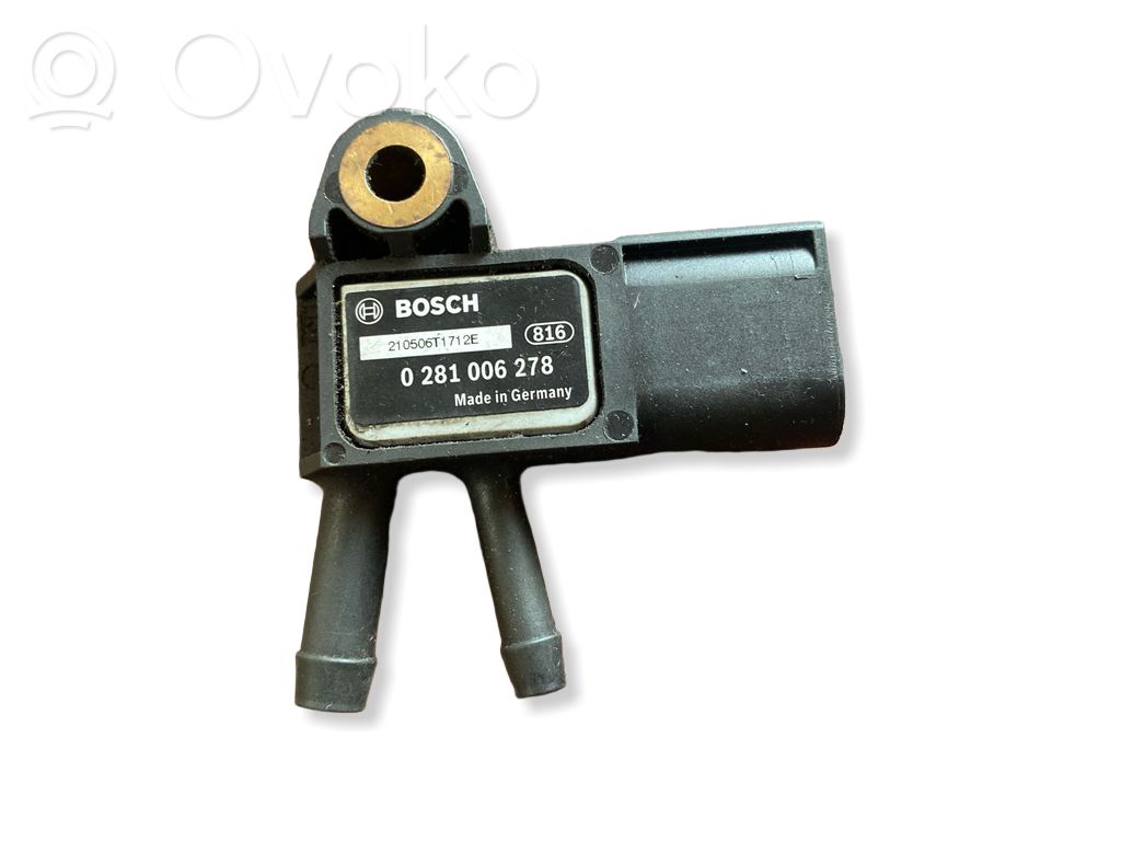 Mercedes-Benz E W211 Exhaust gas pressure sensor 