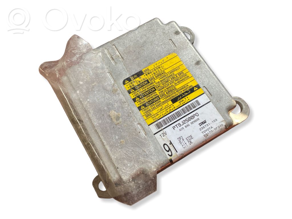 Toyota Corolla Verso AR10 Airbag control unit/module 