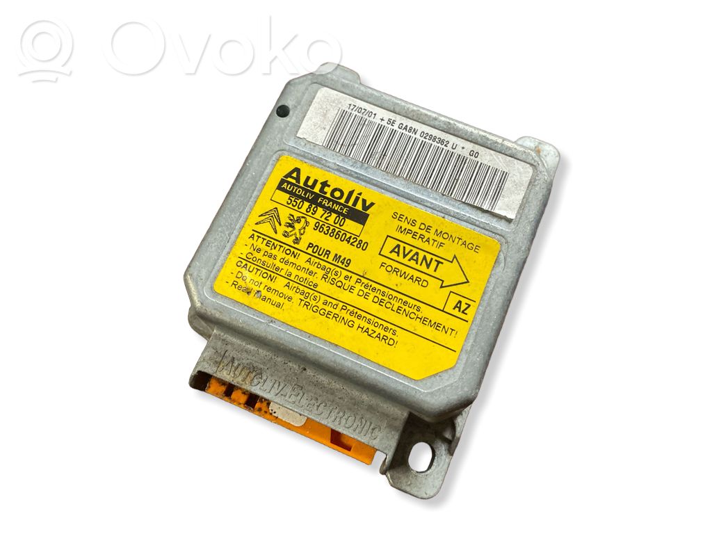 Peugeot Partner Airbag control unit/module 
