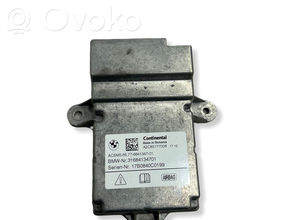 BMW 5 G30 G31 G38 Sterownik / Moduł Airbag 