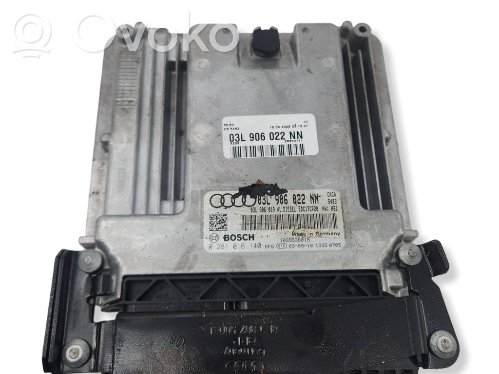 Audi A5 8T 8F Engine control unit/module 