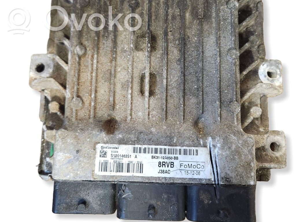 Engine control unit/module   S180146251A,J38AC,BK3112A650BB,8XVB