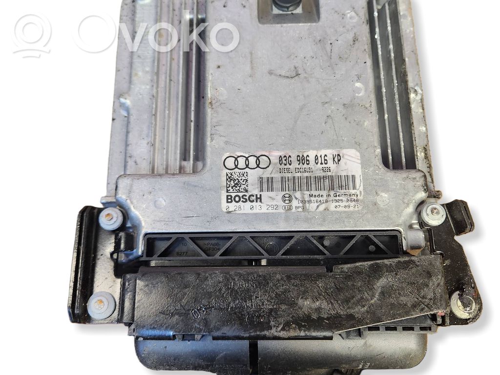 Engine control unit/module   03G906016KP,1039S16418,0281013292