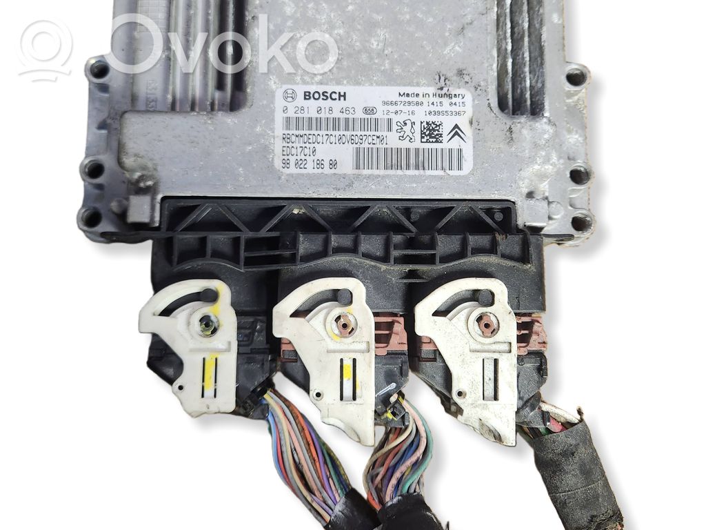 Citroen Berlingo Engine control unit/module 