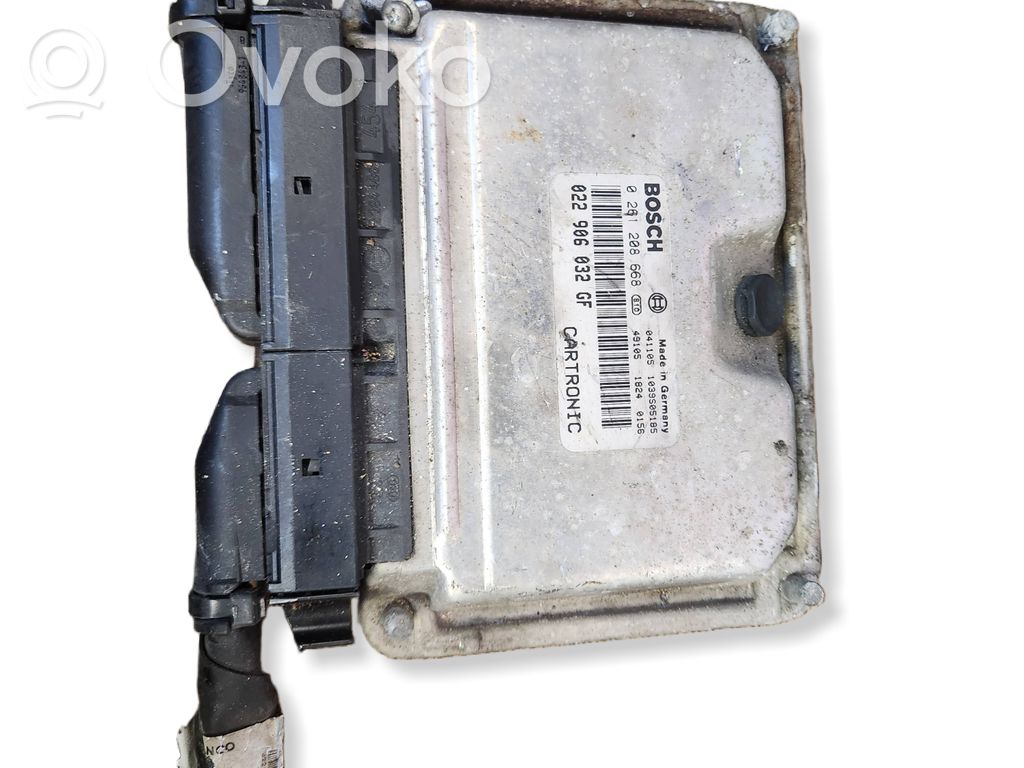Engine control unit/module   022906032GF,0261208668,1039S05185
