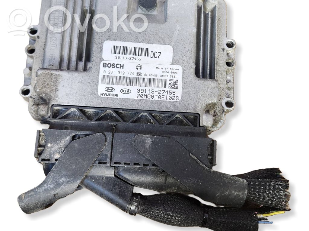 Hyundai Tucson JM Engine control unit/module 