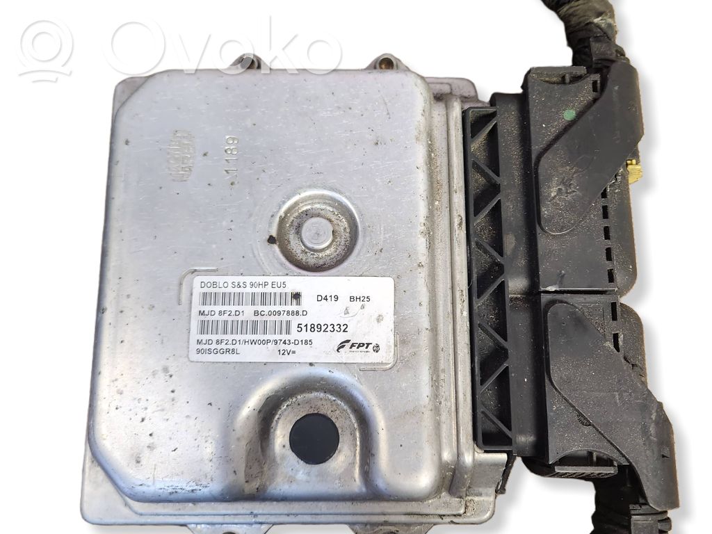 Engine control unit/module   51892332,BC0097888D