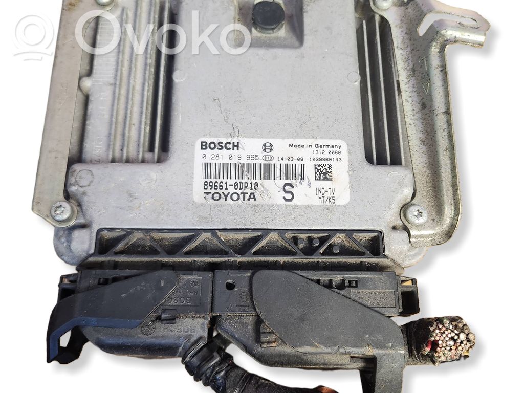 Toyota Yaris Unidad de control/módulo del motor 