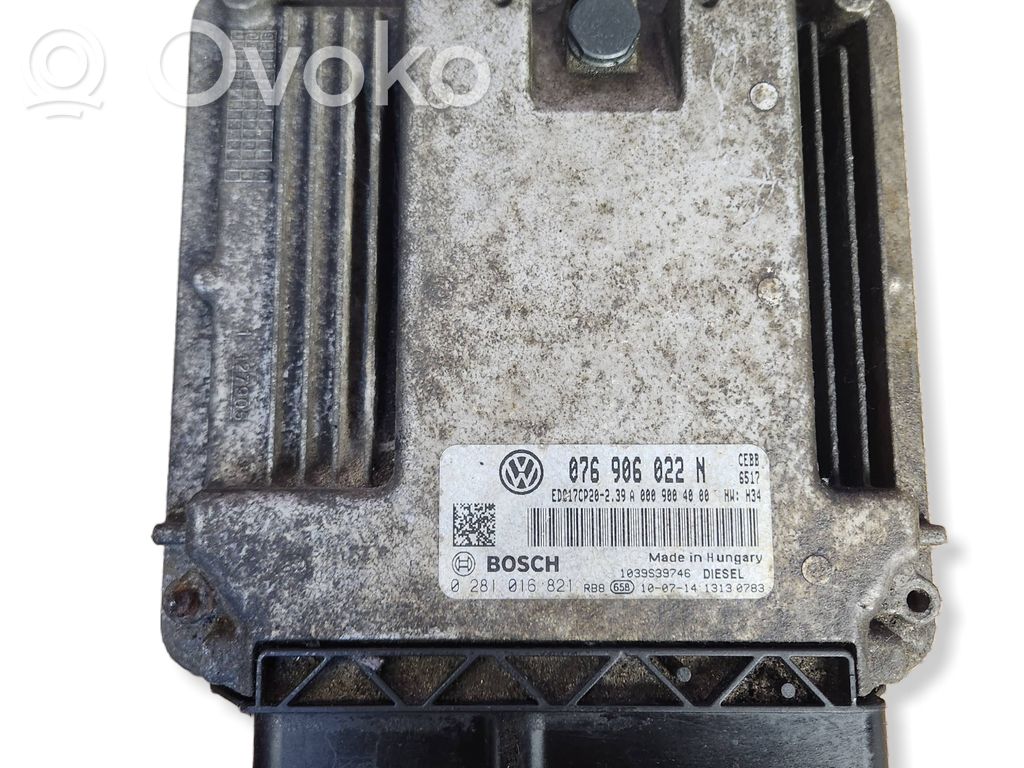 Volkswagen Crafter Engine control unit/module 