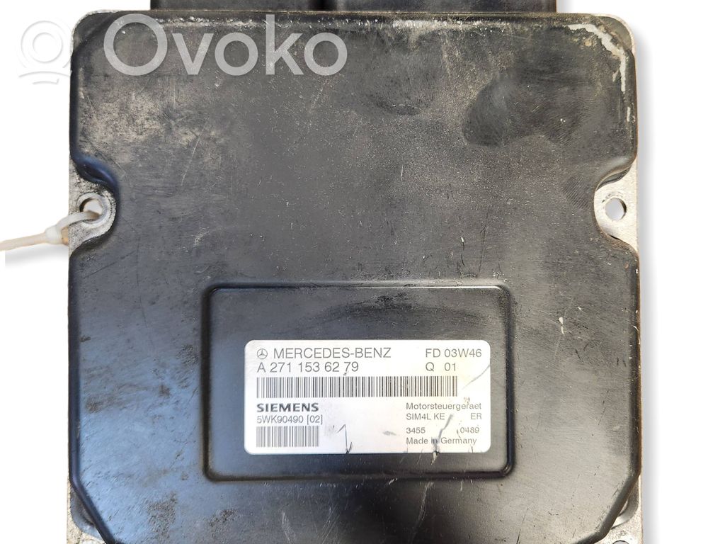 Mercedes-Benz C W203 Calculateur moteur ECU 