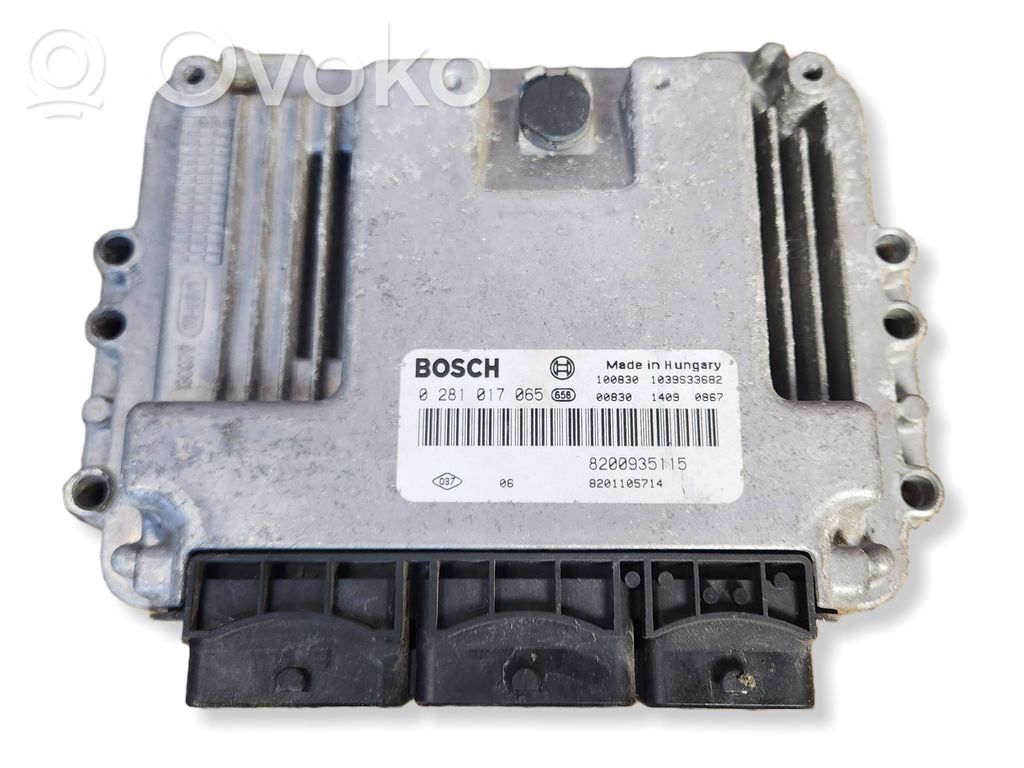Opel Vivaro Engine control unit/module 
