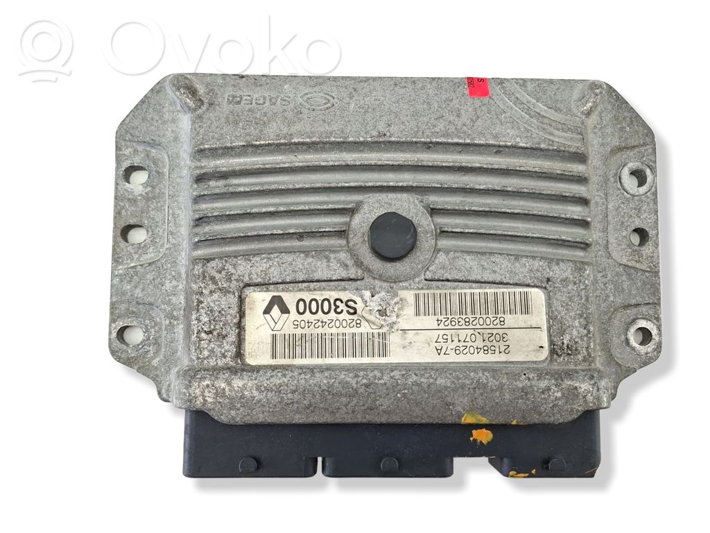 Renault Megane II Engine control unit/module 