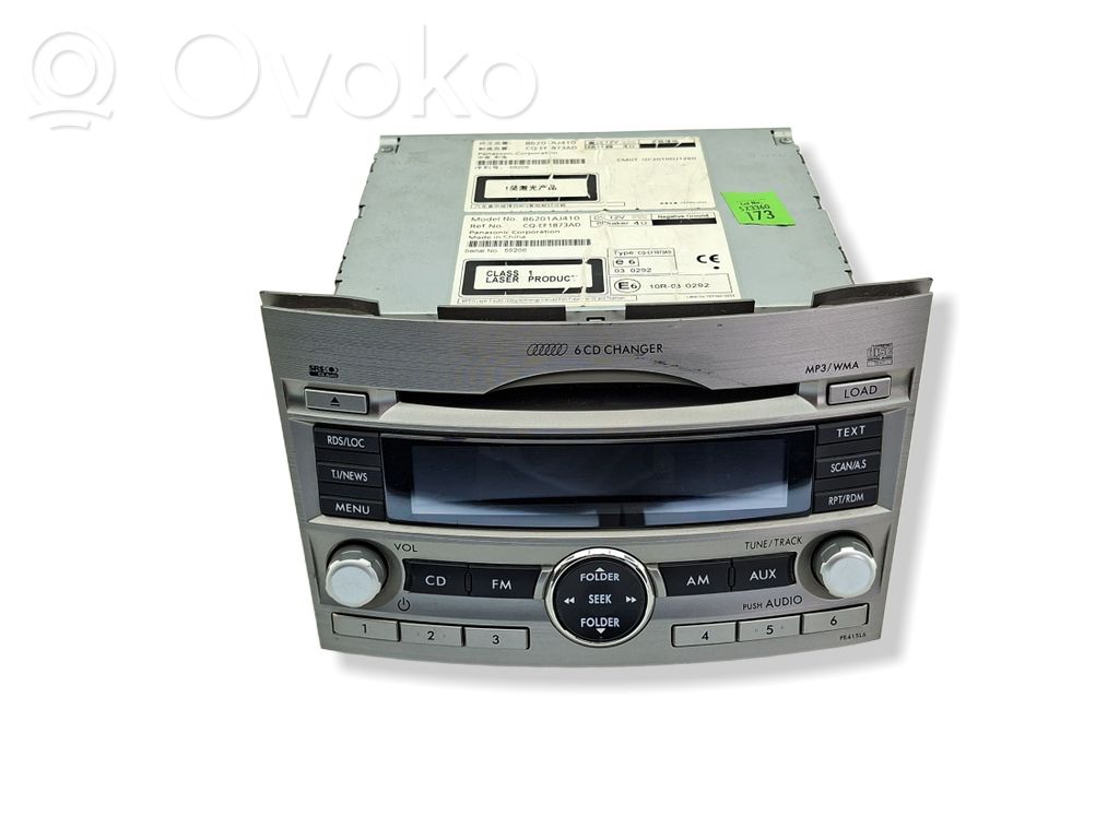 Panel / Radioodtwarzacz CD/DVD/GPS   86201AJ410,CQEF1873AD,8620AJ410