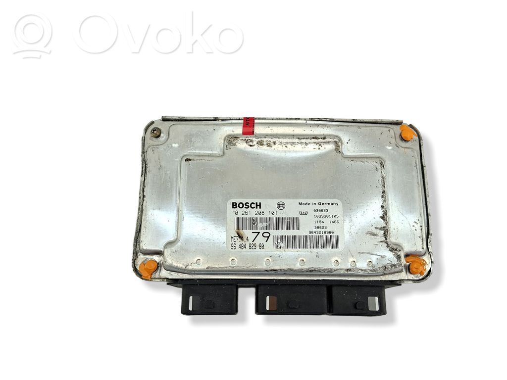 Engine control unit/module   9648482980,0261208101