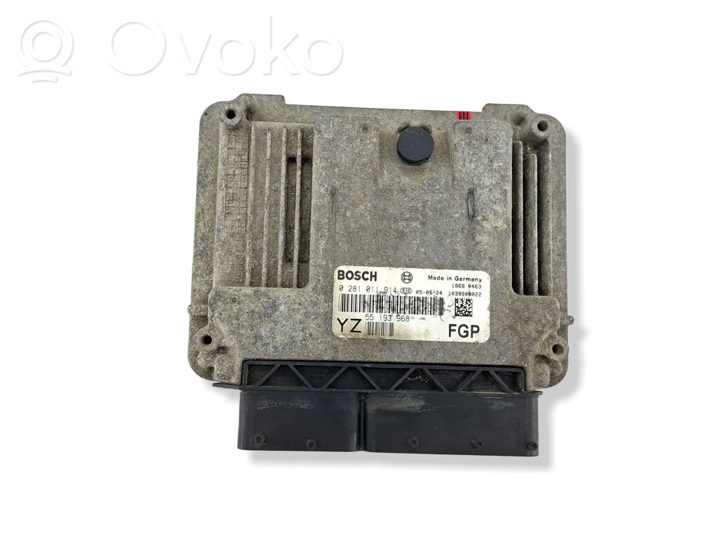 Opel Vectra C Variklio valdymo blokas 