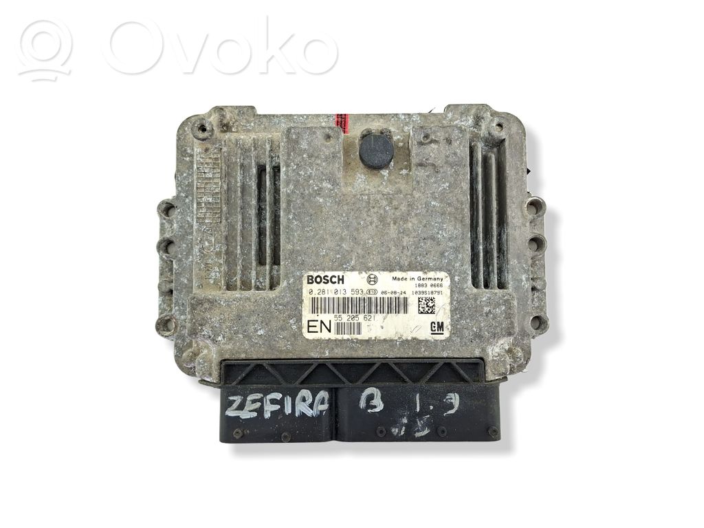 Opel Zafira B Engine control unit/module 