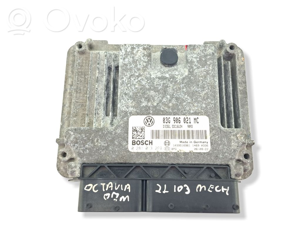 Skoda Octavia Mk2 (1Z) Engine control unit/module 