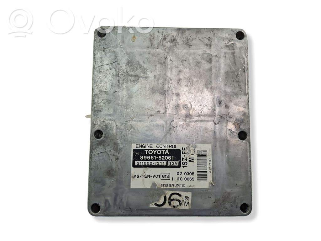 Toyota Yaris Engine control unit/module 