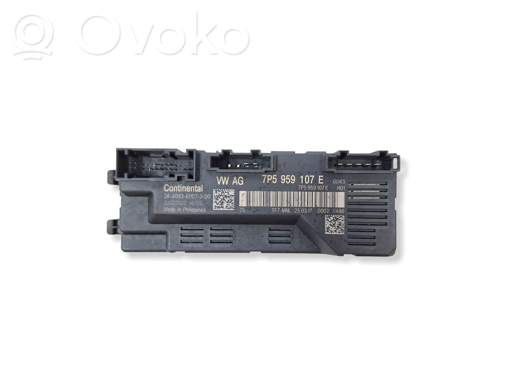 Porsche Macan (95B) Tailgate/trunk control unit/module 