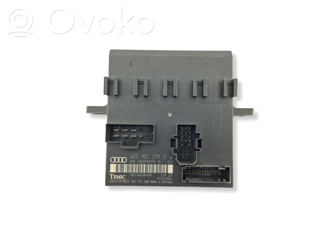Audi A8 S8 D3 4E Comfort/convenience module 