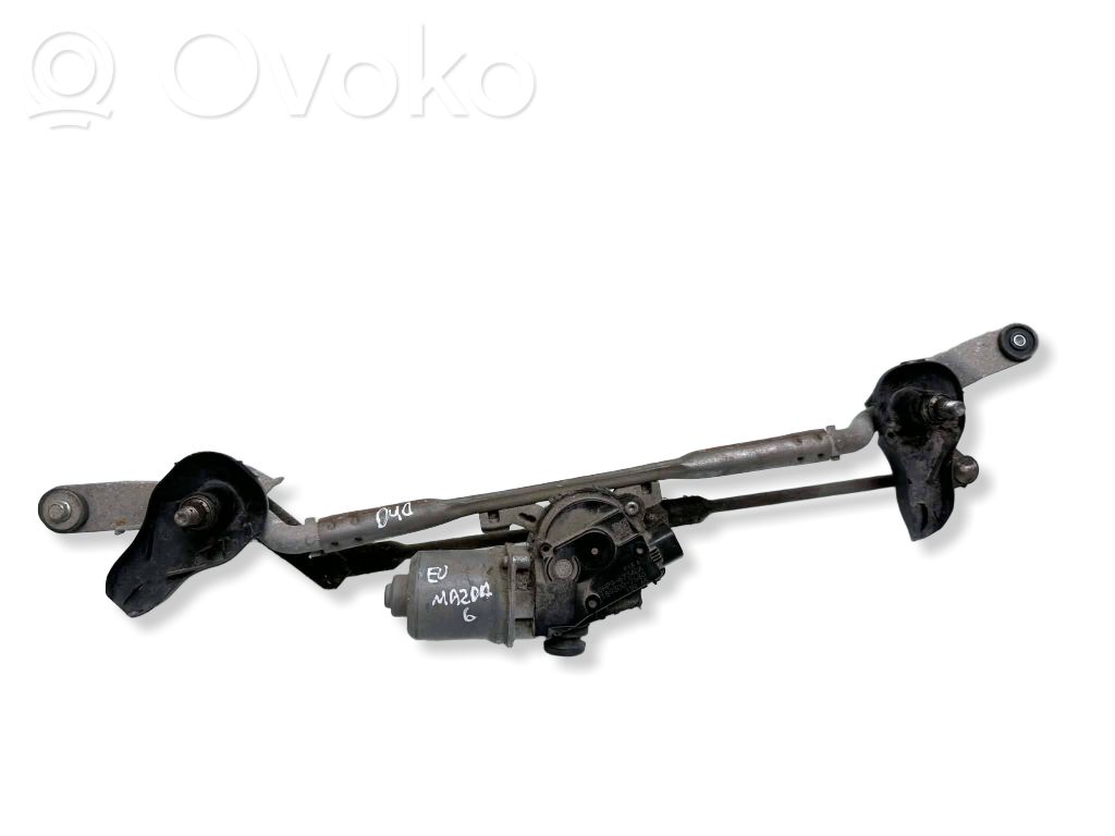 Mazda 6 Wischergestänge Wischermotor vorne 
