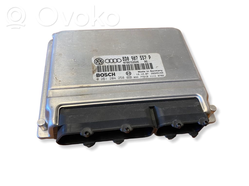 Engine control unit/module   8D0907557P,0261204258