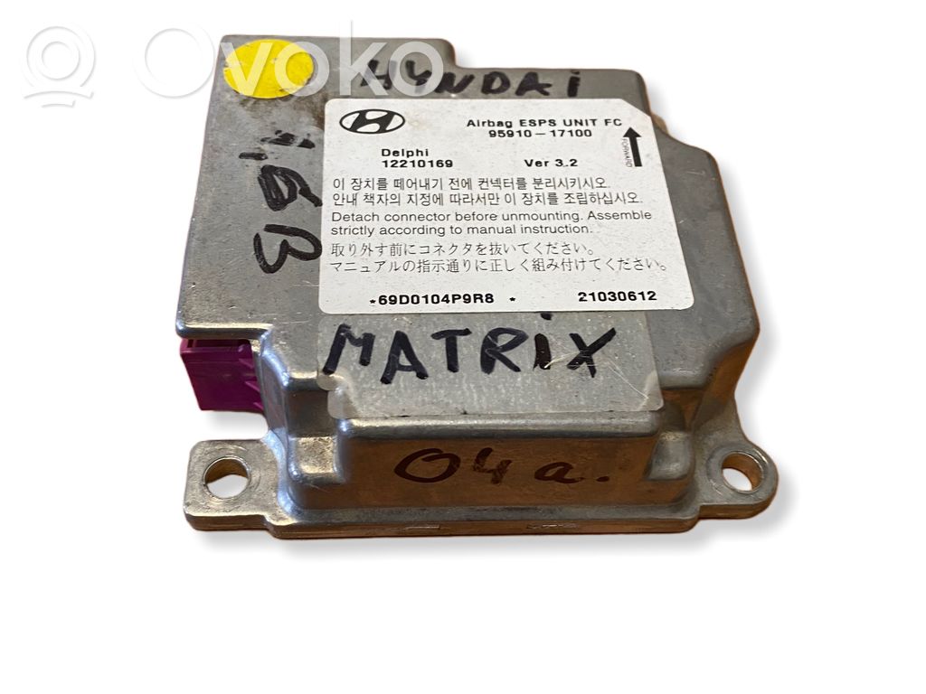 Airbag control unit/module   9591017100,12210169,21030612